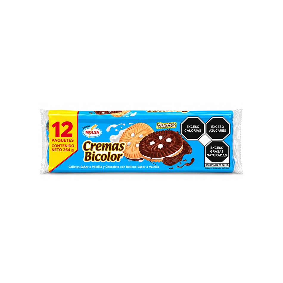 GALLETA VAI VAI COMBINADO 12 PQ