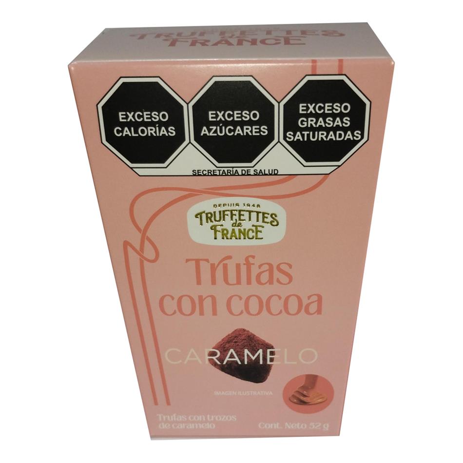 CHOCOLATE TRUFFETTES DE FRANCE CARAMELO 52 GR