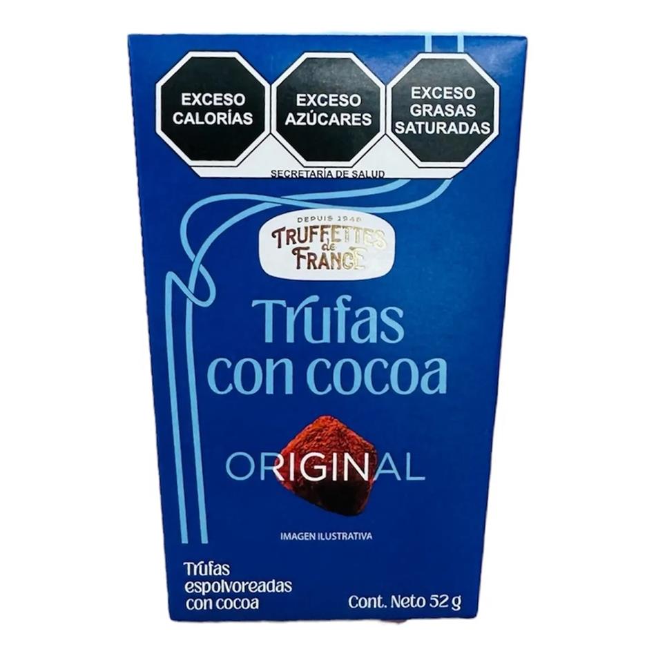 CHOCOLATE TRUFFETTES DE FRANCE ORIGINAL 52 GR