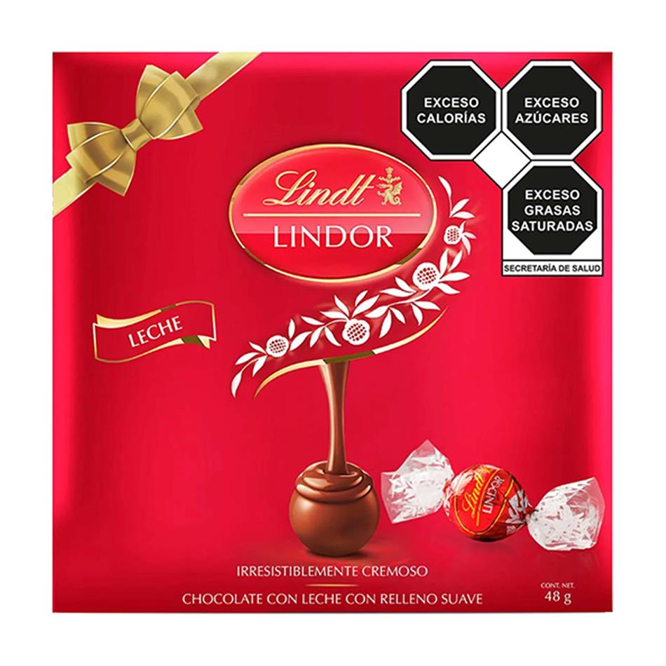 CHOCOLATE LINDOR CAJA LECHE 48 GR