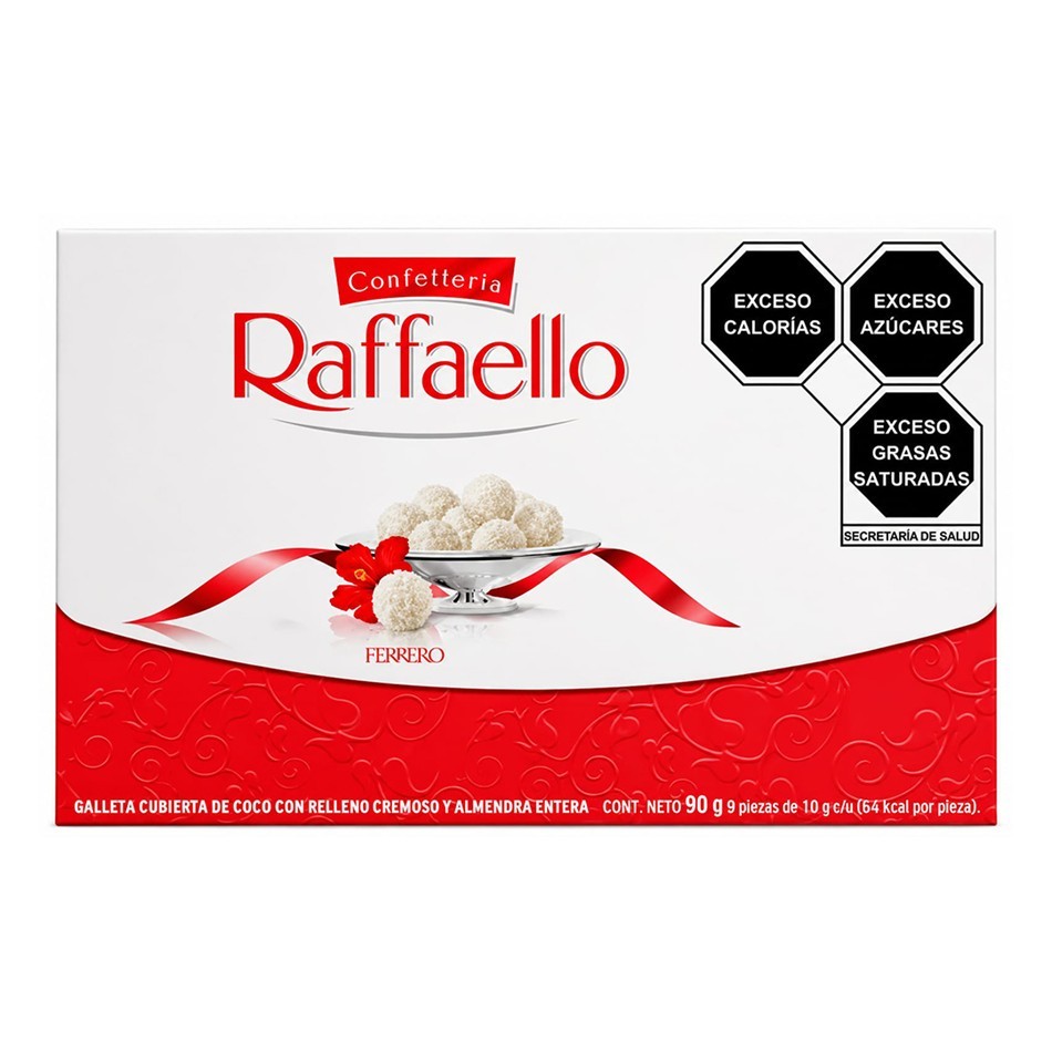 Producto - CHOCOLATE RAFFAELLO 9 PZS