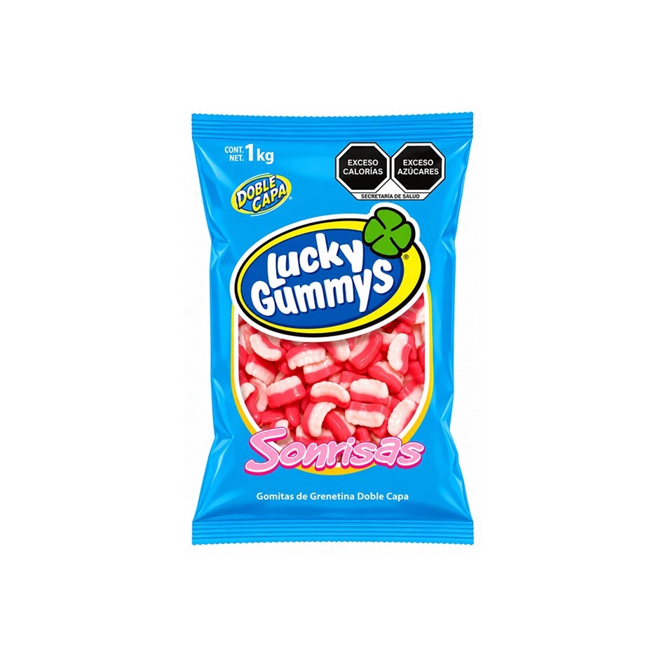Producto - GOMA LUCKY SONRISAS 1 KGR.