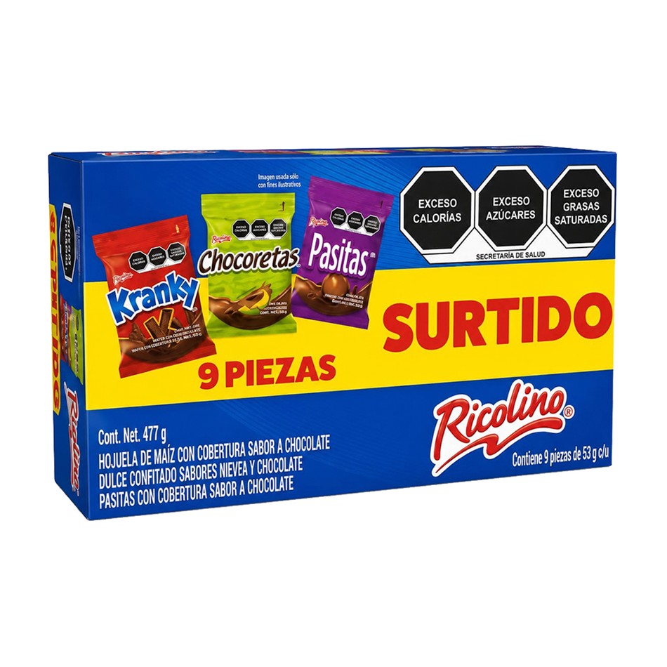 Producto - CAJILLA MIXTA BITES 9 PZS