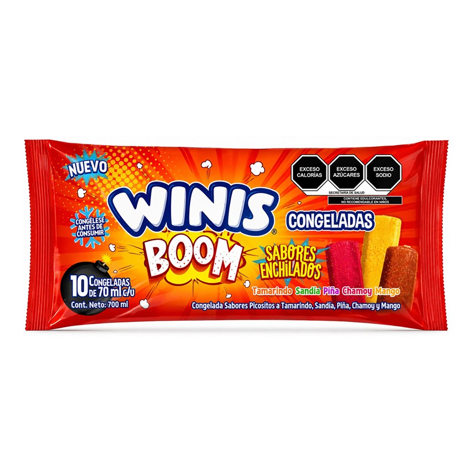 Producto - BOLI WINIS CONGELADAS BOOM 10 PZS