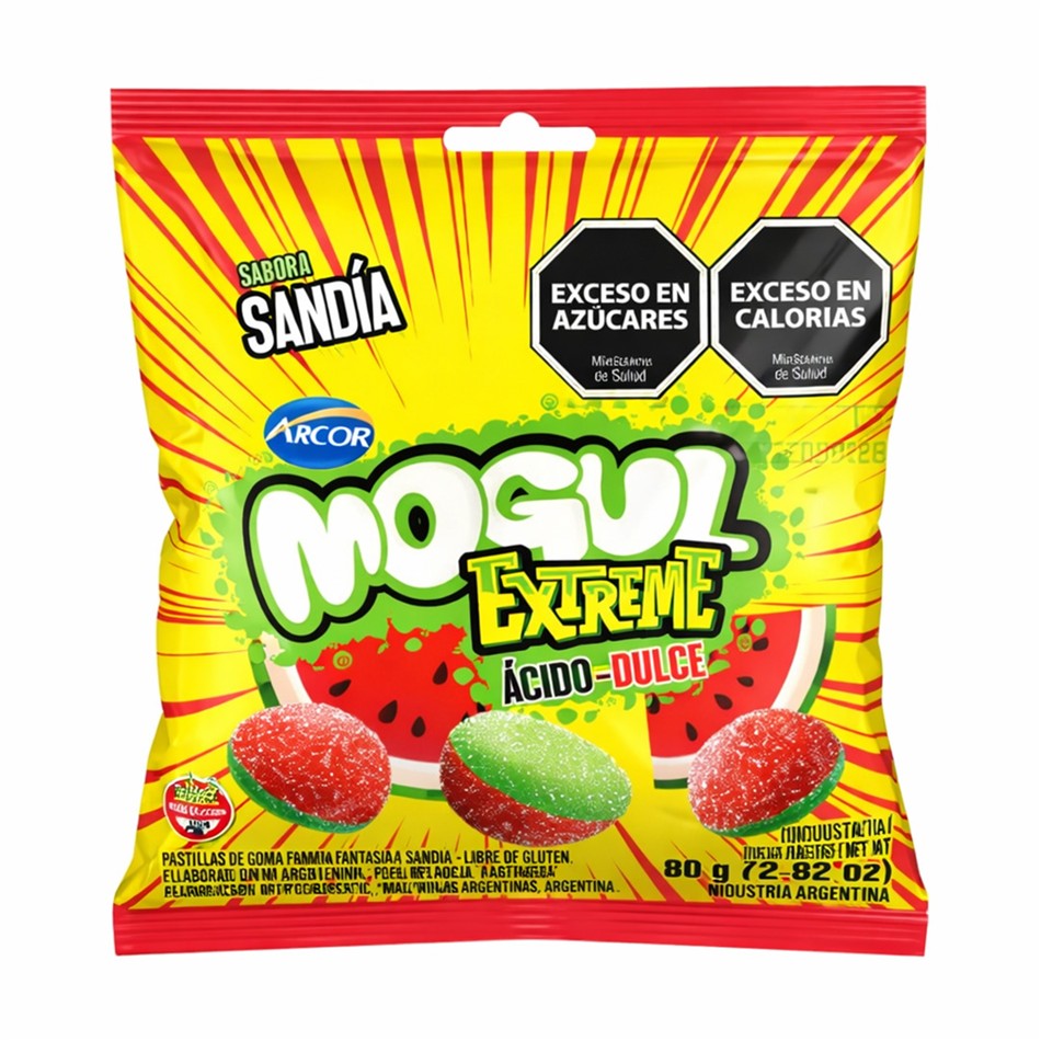 Producto - GOMA MOGUL SANDIA EXTREME 500 GR