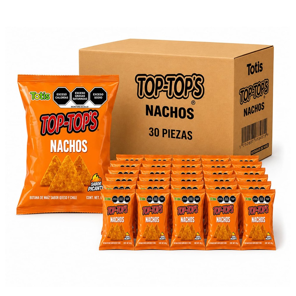 TOP-TOP´S NACHO 30 PZS/40 GRS