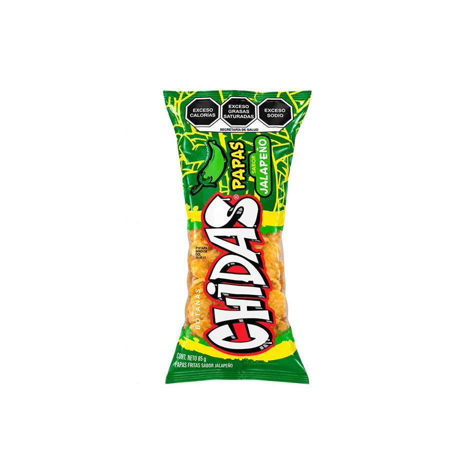 BOTANA CHIDAS PAPAS JALAPEÑO 85 GR