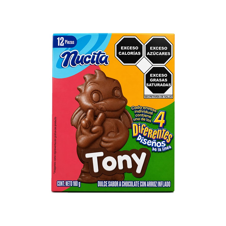 Producto - CHOCOLATE TONY 12 PZS