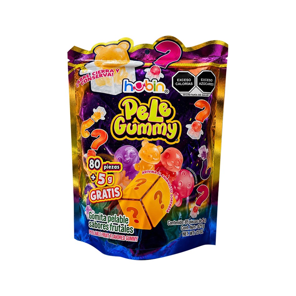 GOMA PELE GUMMY ANIMALITOS 85 PZS