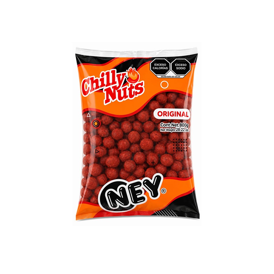 Producto - CACAHUATE CHILLY NUTS 800 GR