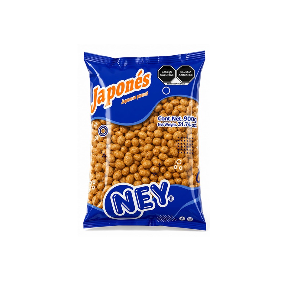 Producto - CACAHUATE JAPONES NEY 900 GR