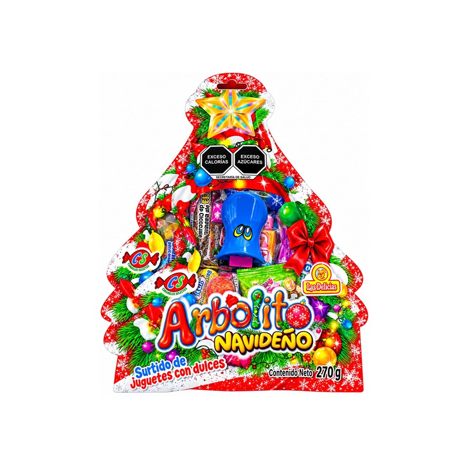 BOLO ARBOLITO NAVIDEÑO 110 GRS