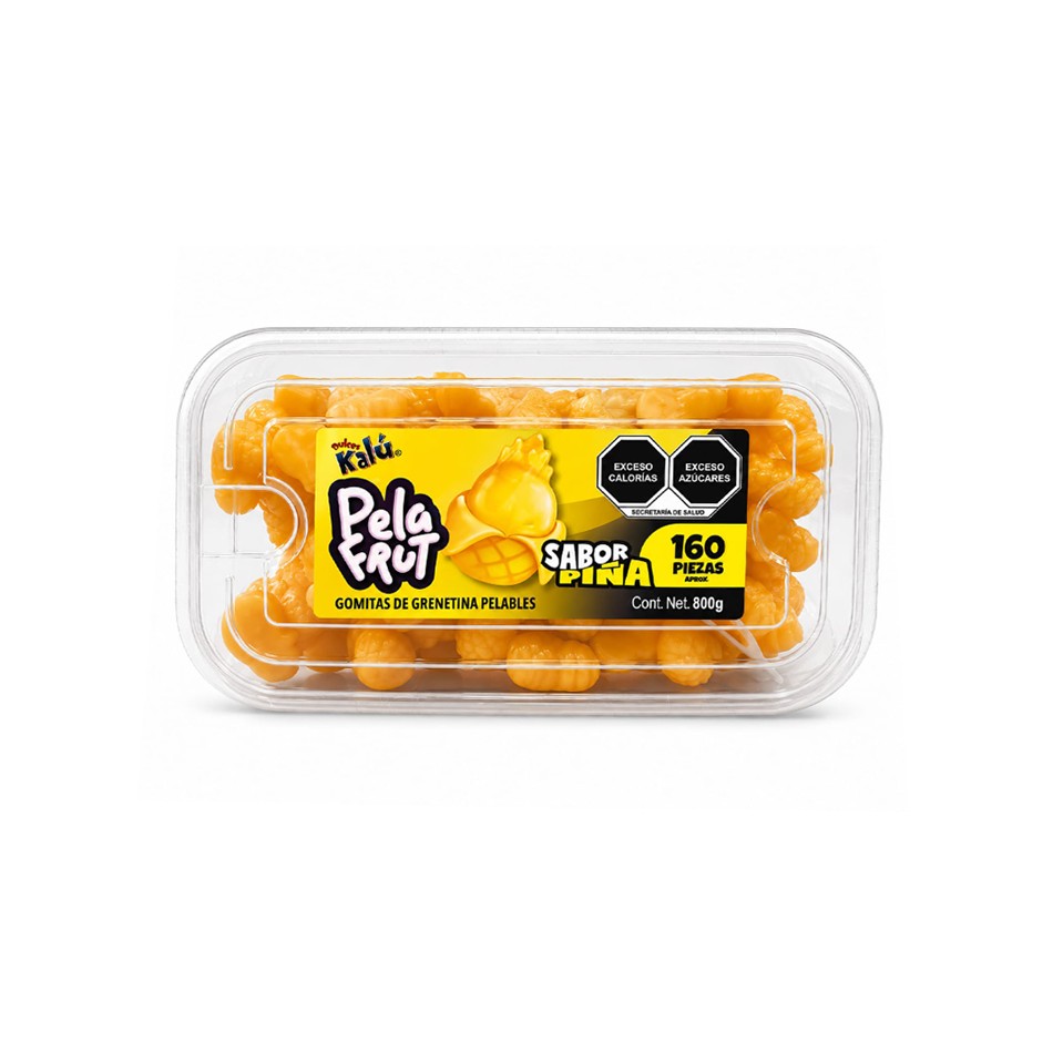 Producto - GOMA PELA FRUT PIÑA 160 PZS 800 GRS