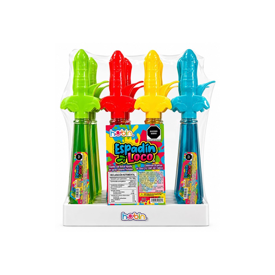 CARAMELO LIQUIDO ESPADIN LOCO 20 PZS