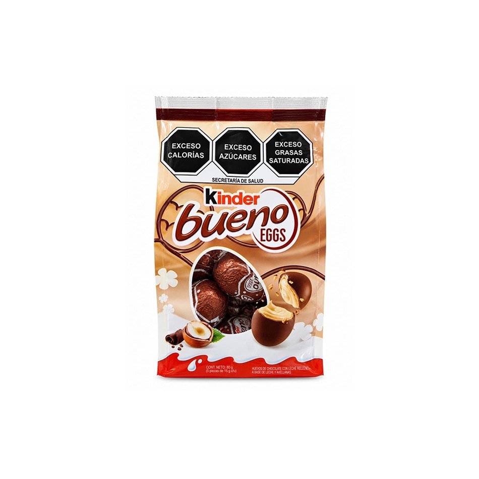 CHOCOLATE KINDER BUENO EGGS 8 PZS