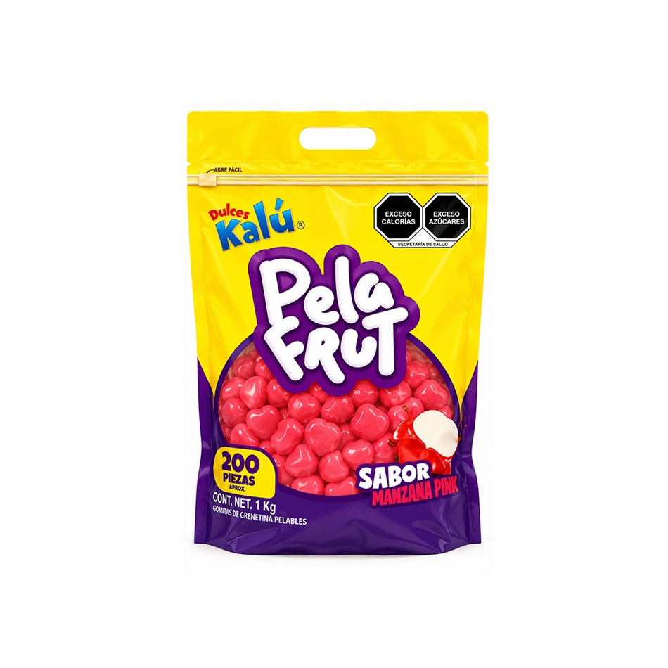 Producto - GOMA PELA FRUT MANZANA ROJA 1 KG