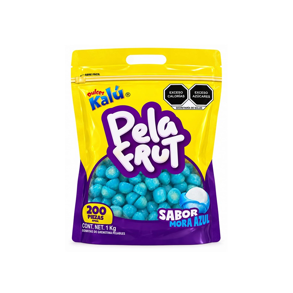 Producto - GOMA PELA FRUT MORA AZUL 1 KG