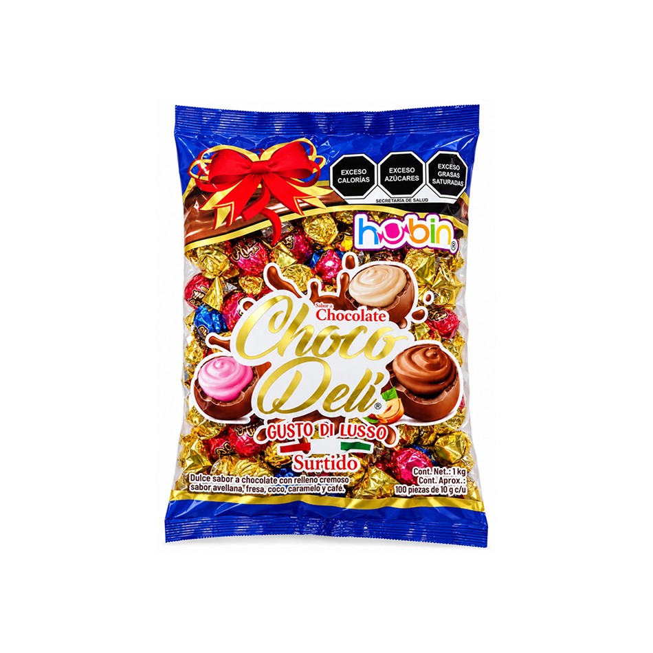 Producto - CHOCO DELI MOÑO 10 GRS 100 PZS