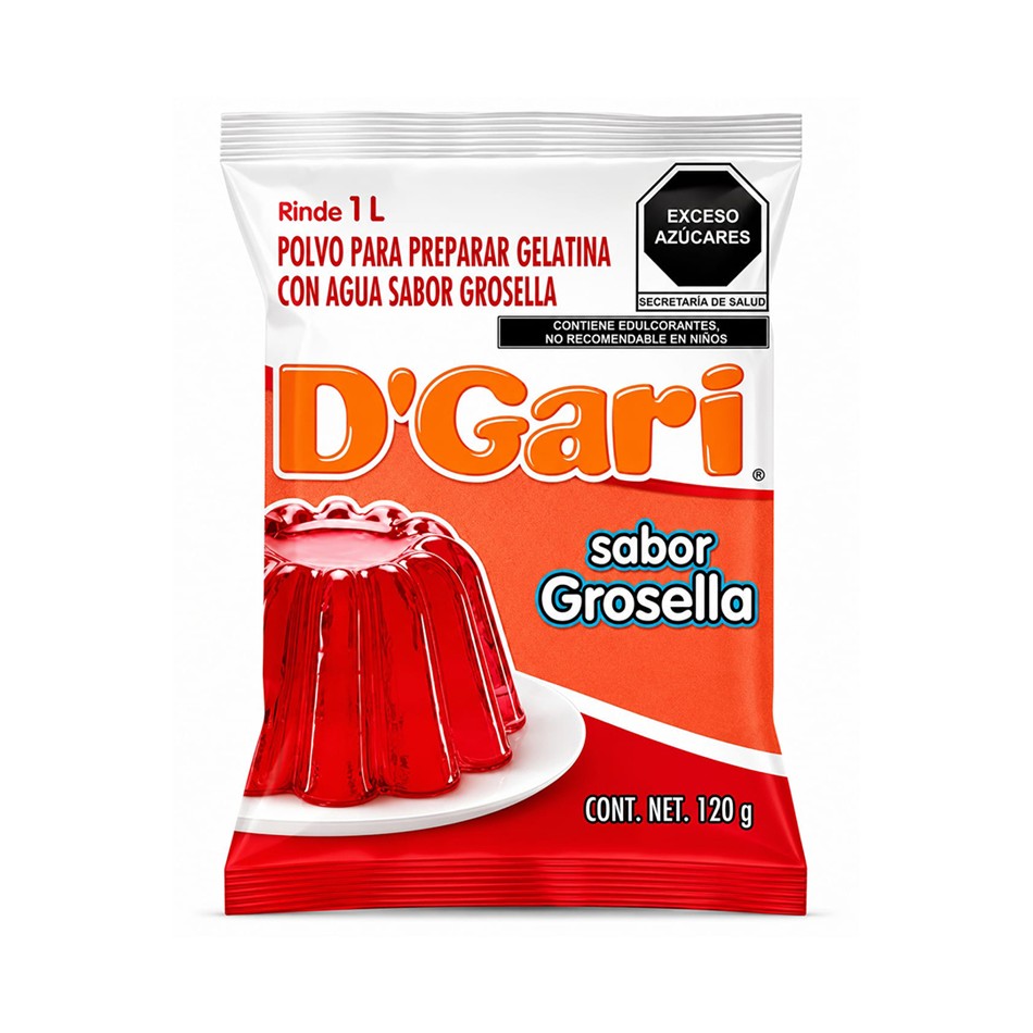 Producto - GELATINA GROSELLA 1 LTO