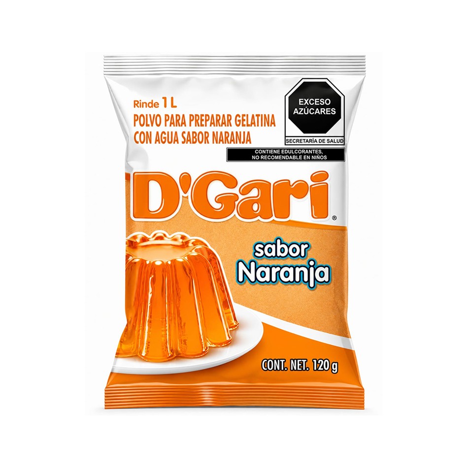 Producto - GELATINA NARANJA 1 LTO