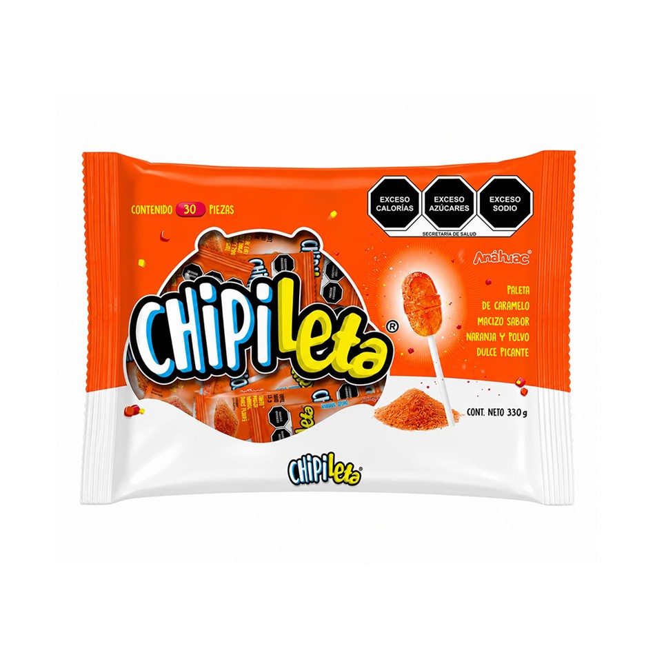 Producto - PALETA CHIPILETA BOLSA 30 PZS