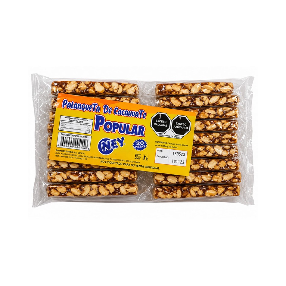 Producto - PALANQUETA NEY CHICA 20 PZ