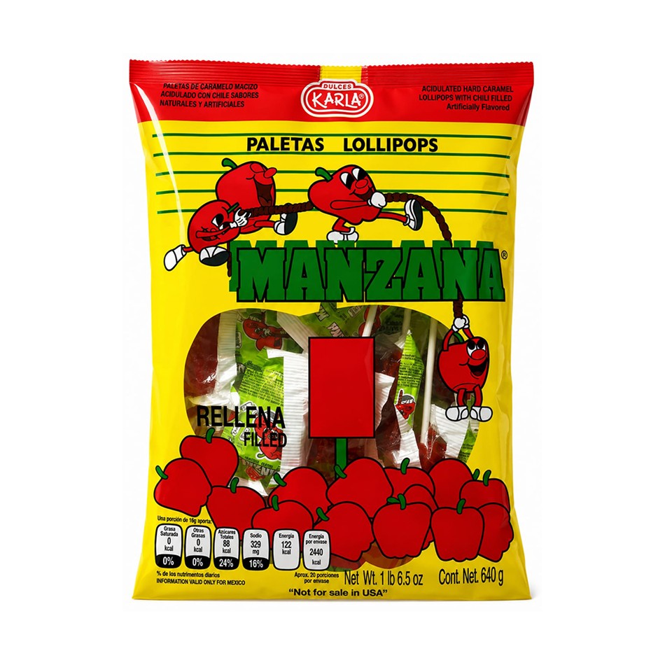 Producto - PALETA MANZANA RELLENA 20 PZS