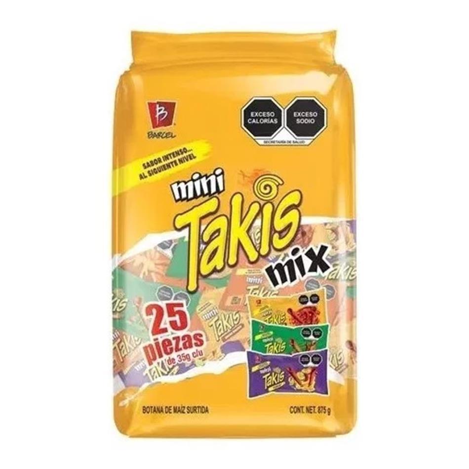 Producto - MINI TAKIS MIX 25 PZS