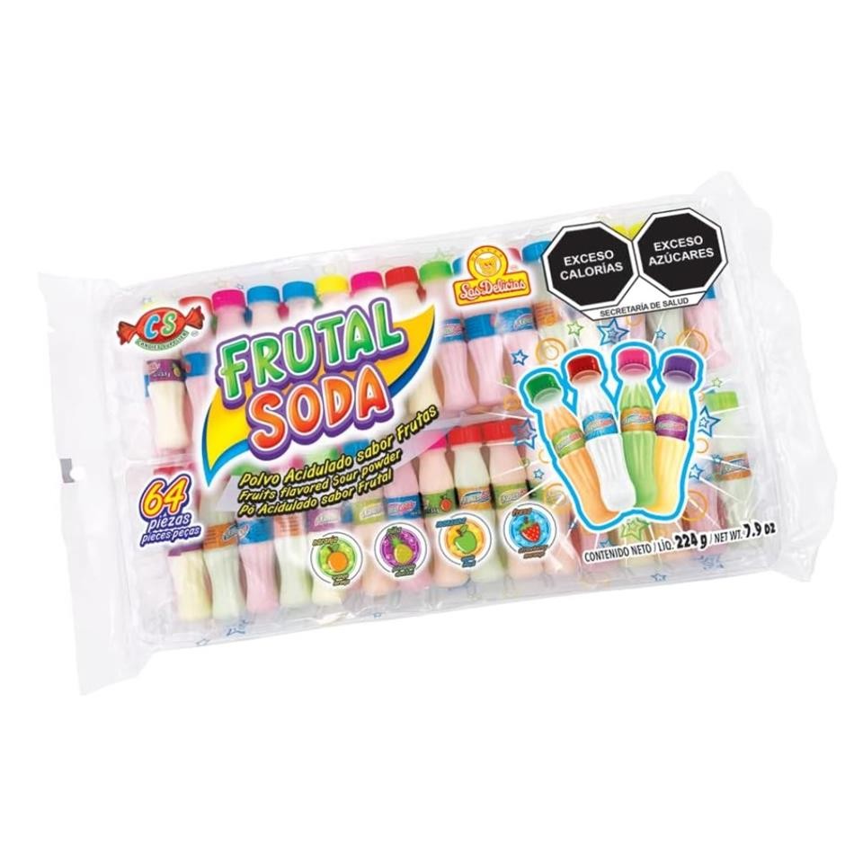 Producto - FRUTAL SODA 64 PZS