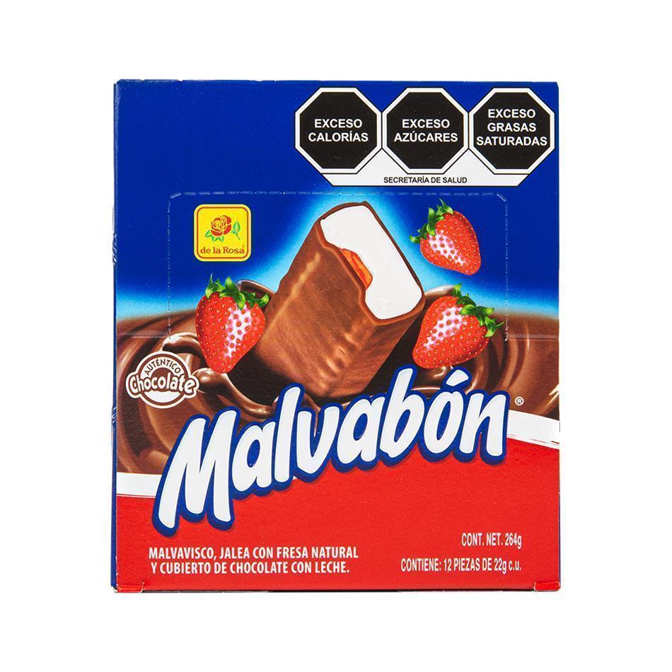 Producto - MALVABON FRESA 12 PZS