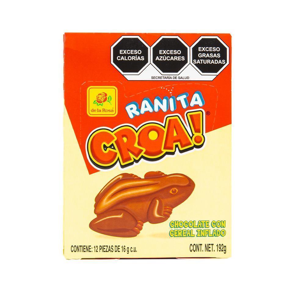 CHOCOLATE RANITA 12 PZS