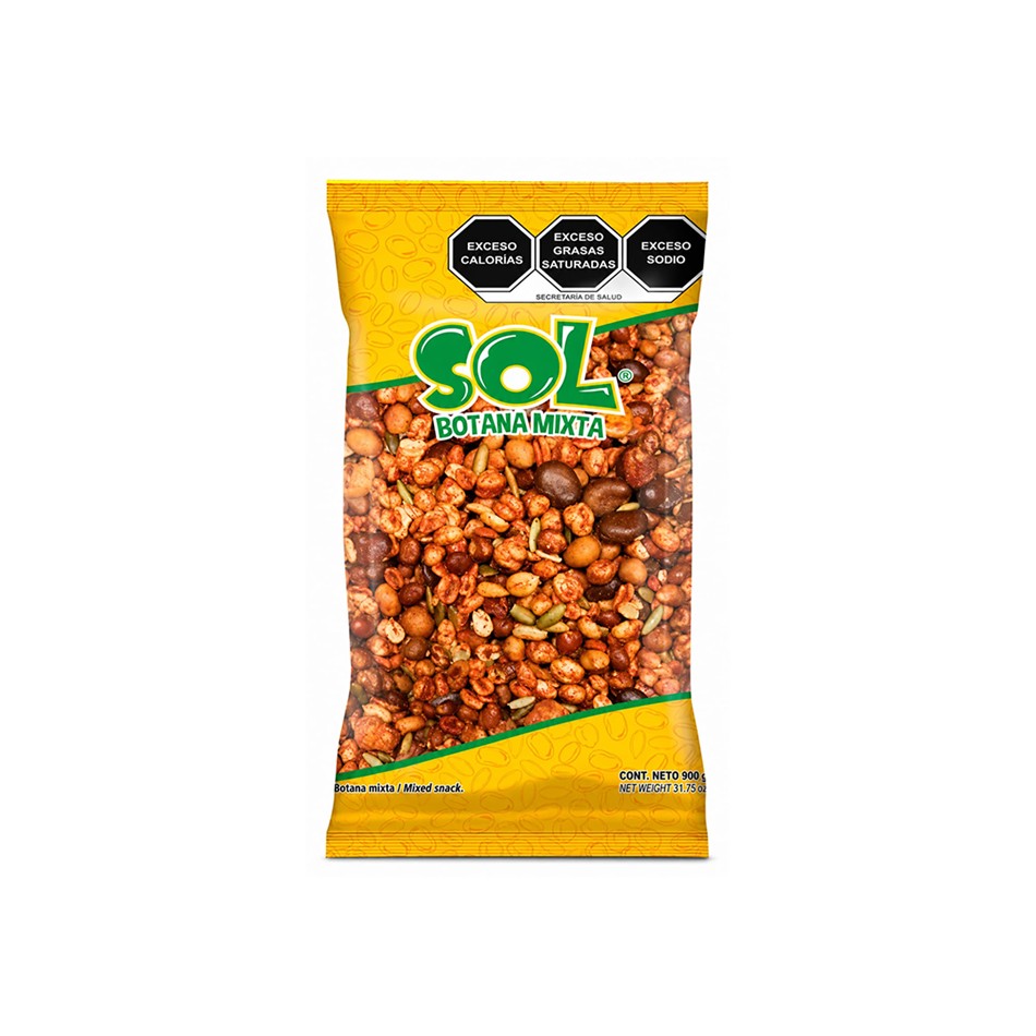 Producto - BOTANA MIXTA SOL 900 GR