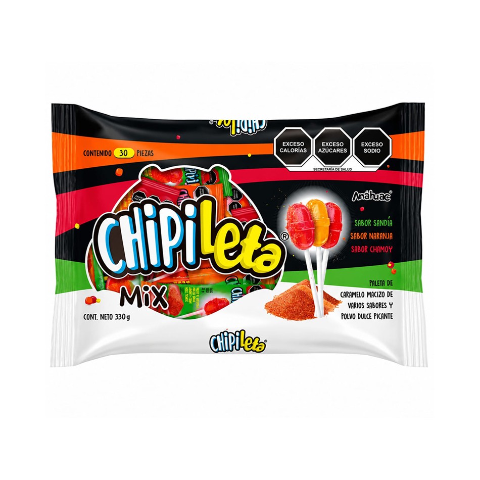 Producto - PALETA CHIPILETA MIX 30 PZS
