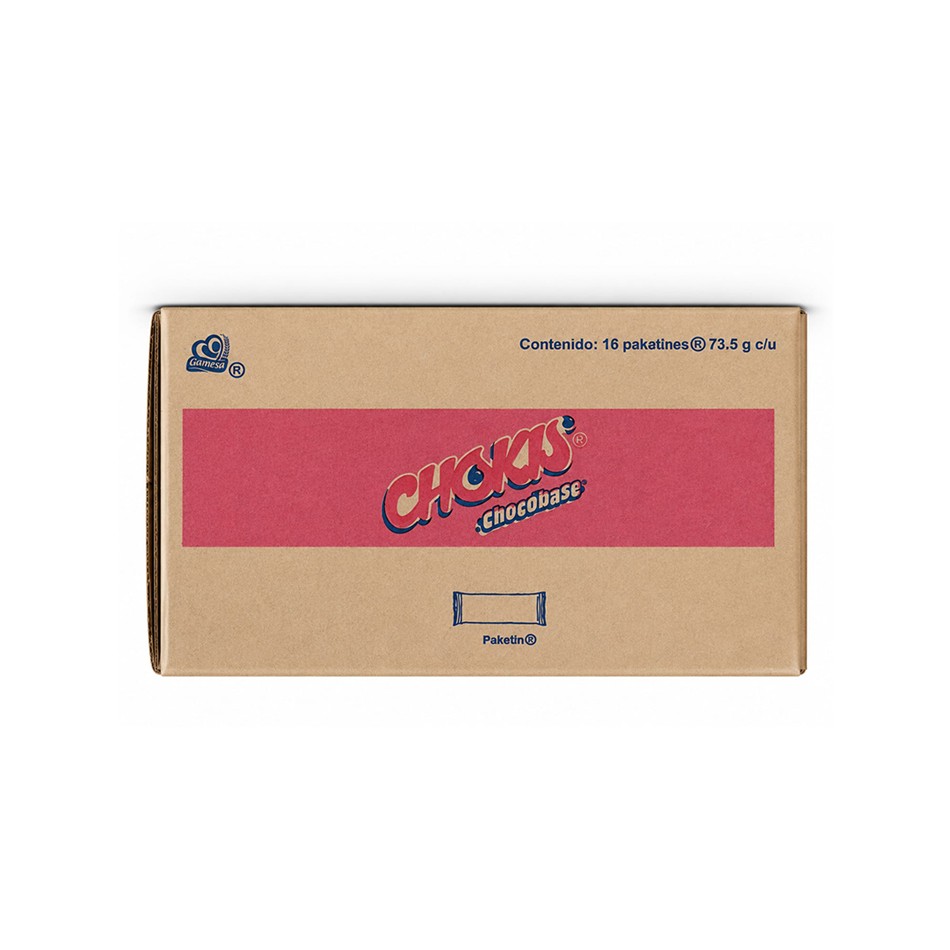 Producto - GALLETA CHOKO CHOKIS 16 PZS