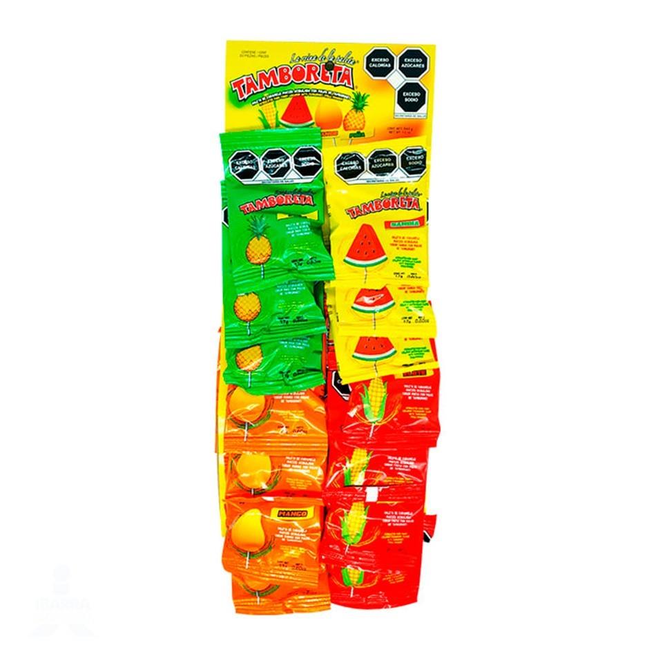 PALETA TAMBORETA 20 PZS