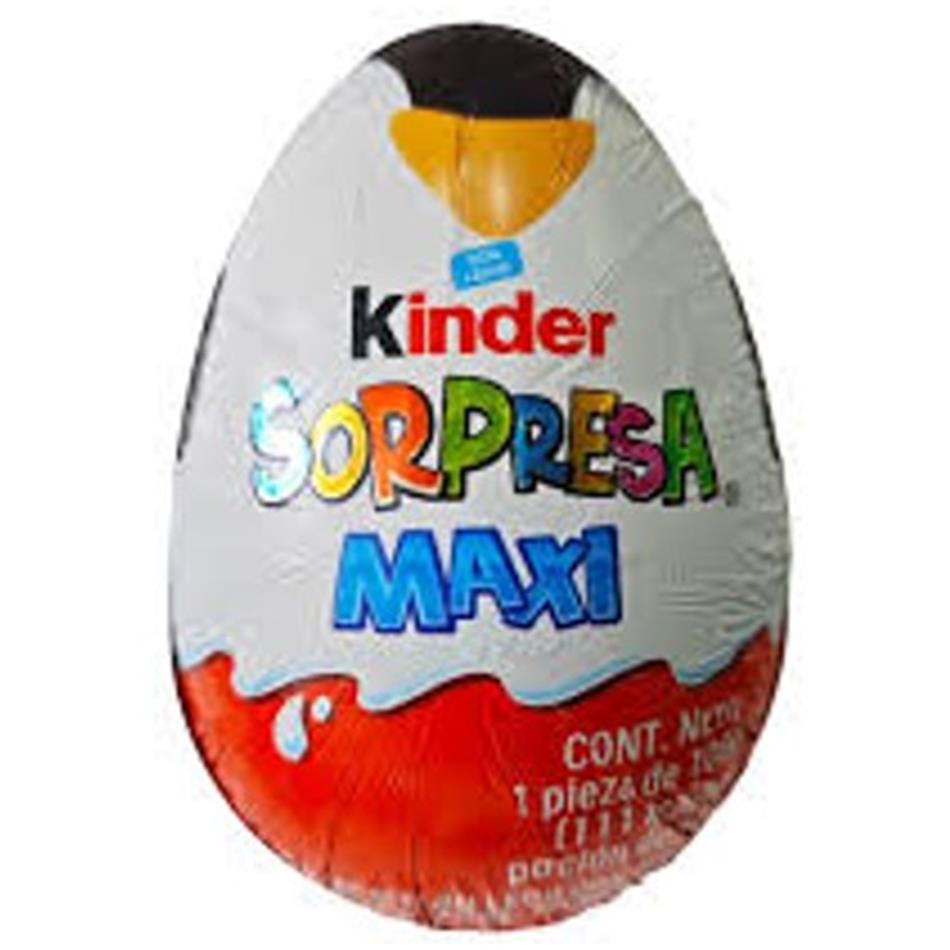 Producto - CHOCOLATE HUEVO KINDER MAXI 100 GRSCHOCOLATE HUEVO KINDER MAXI 100 GRS