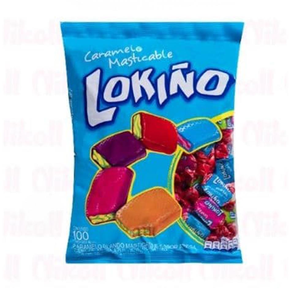 Producto - CARAMELO SUAVE LOKIÑO 100 PZS.