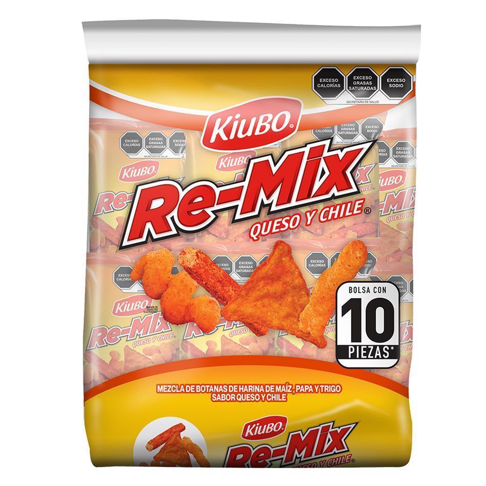 Producto - RE-MIX QUESO Y CHILE 10 PZS