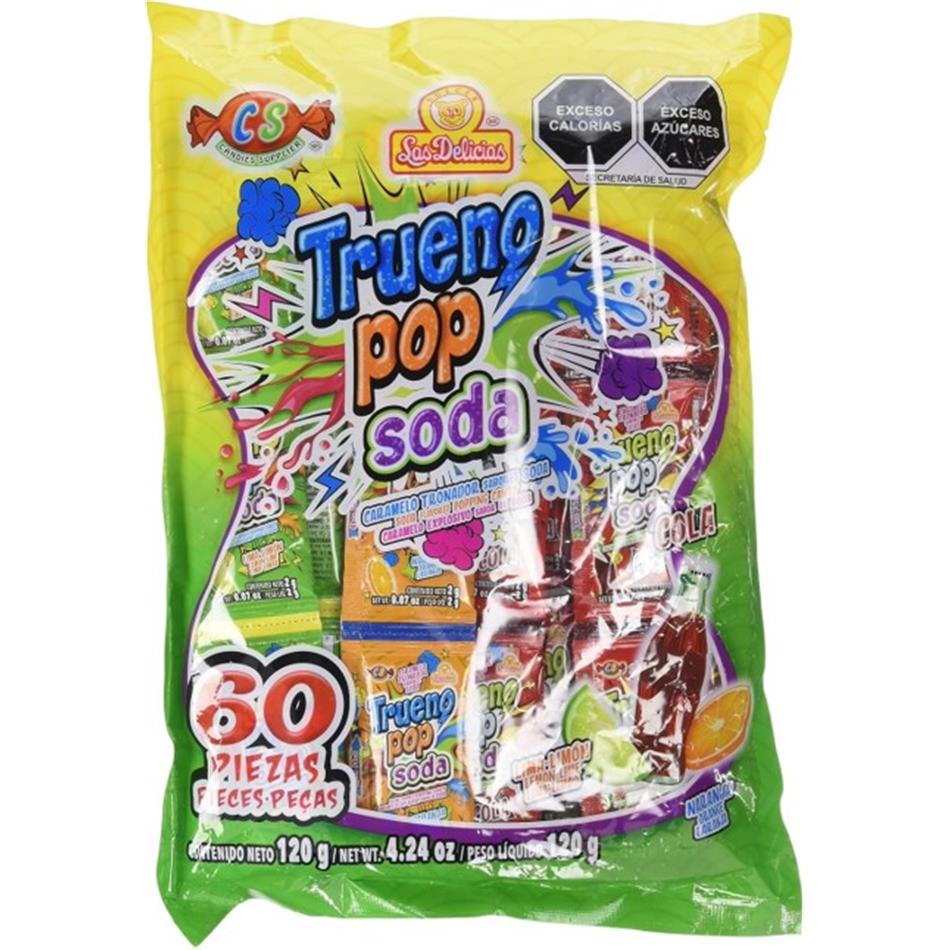 Producto - TRUENO POP SODA 60 PZ