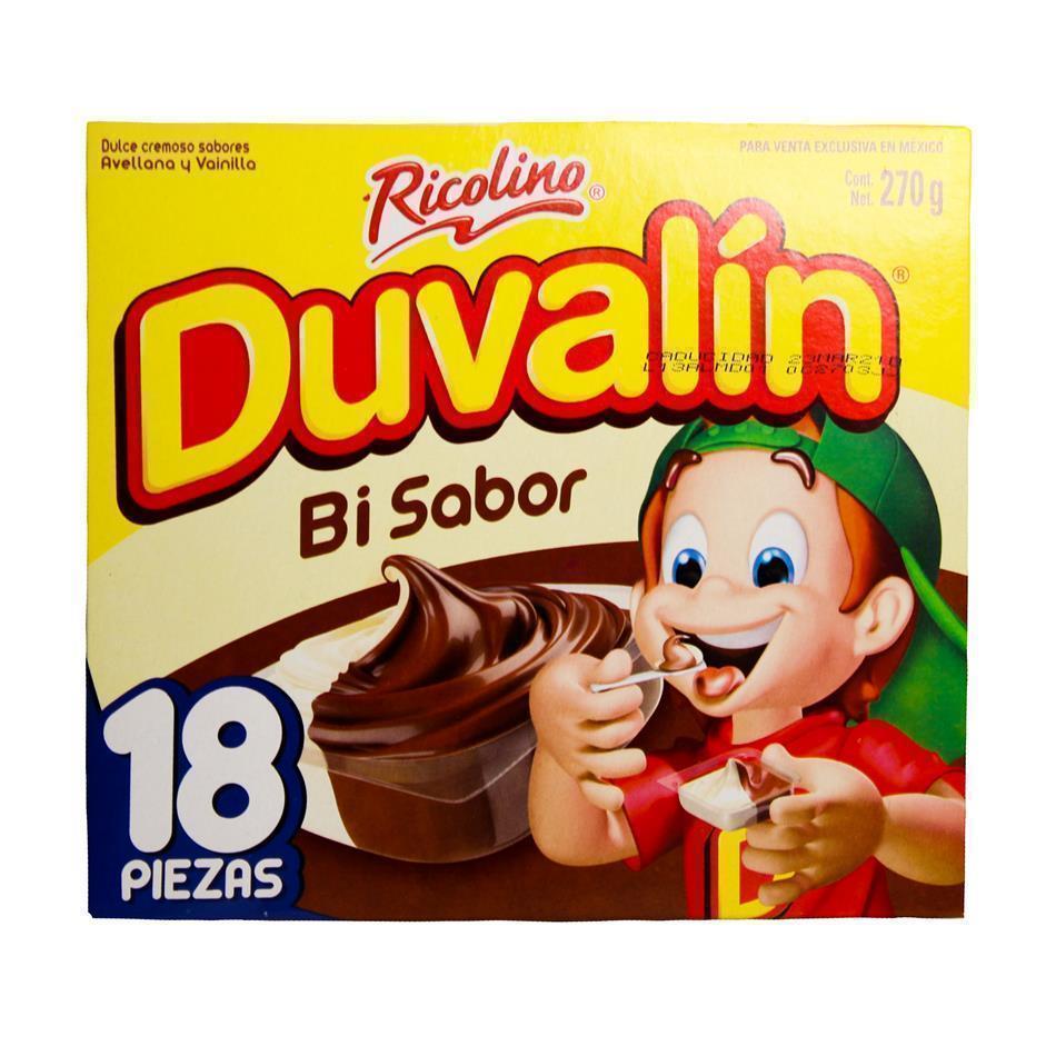 Producto - DUVALIN AVELLANA/VAINILLA 18 PZS