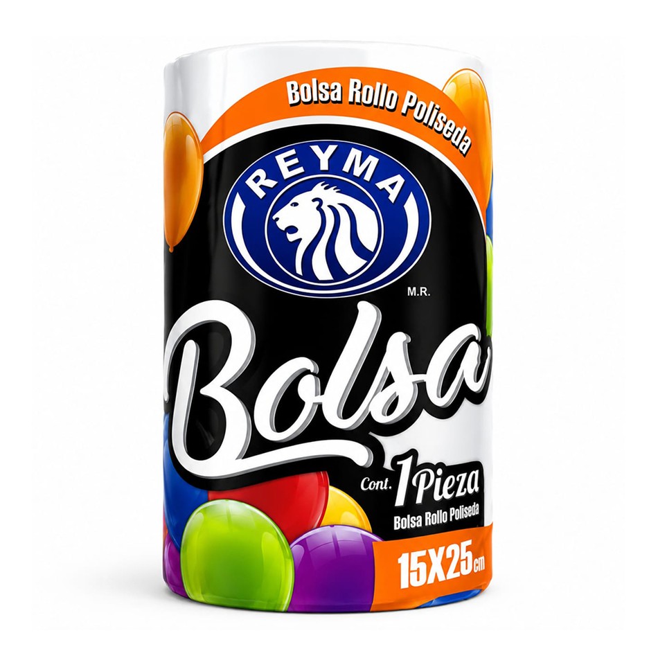 Producto - BOLSA ROLLO POLISEDA REYMA 15X25