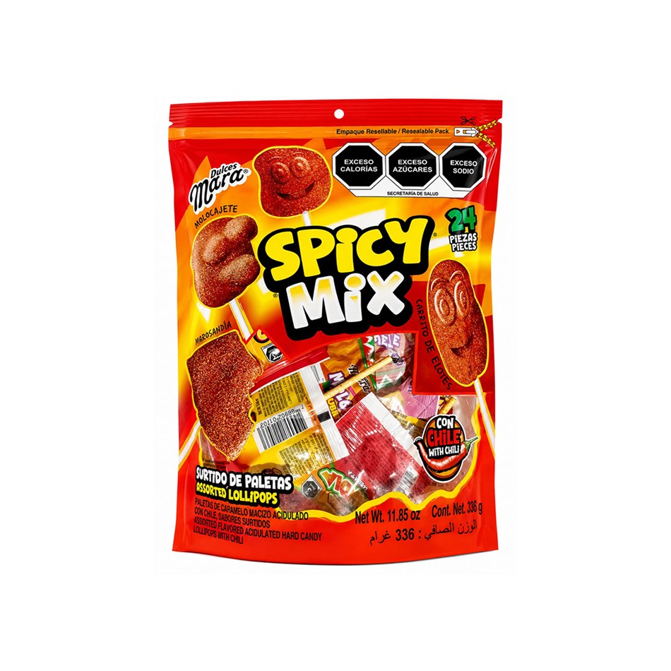 Producto - PALETA SPICY MIX 24 PZS