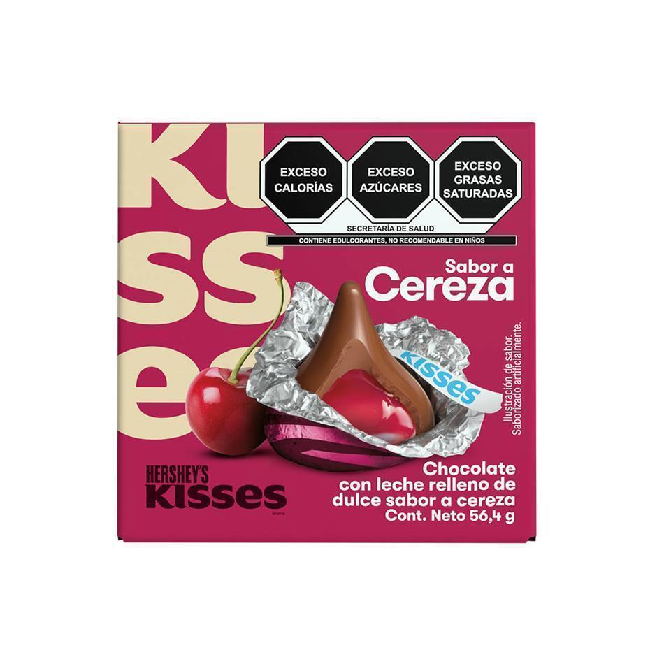 Producto - KISSES CEREZA 56.4 GR