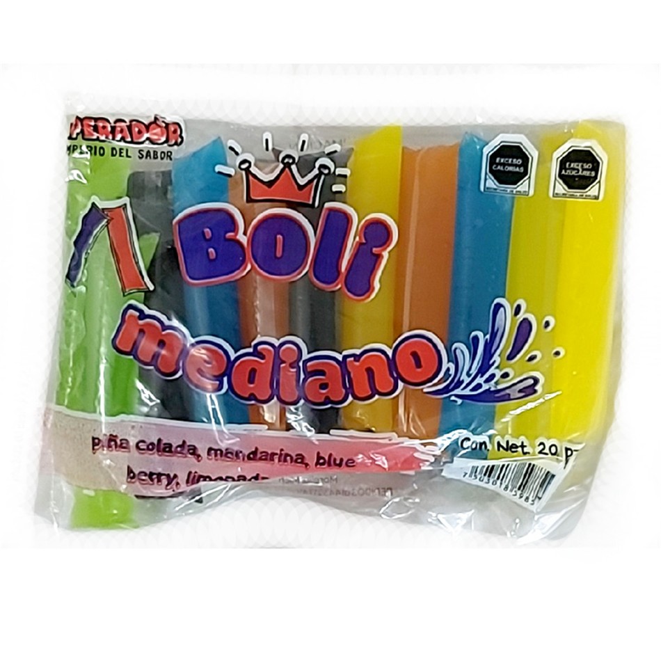 Producto - BOLIS MEDIANO SABORES 20 PZ