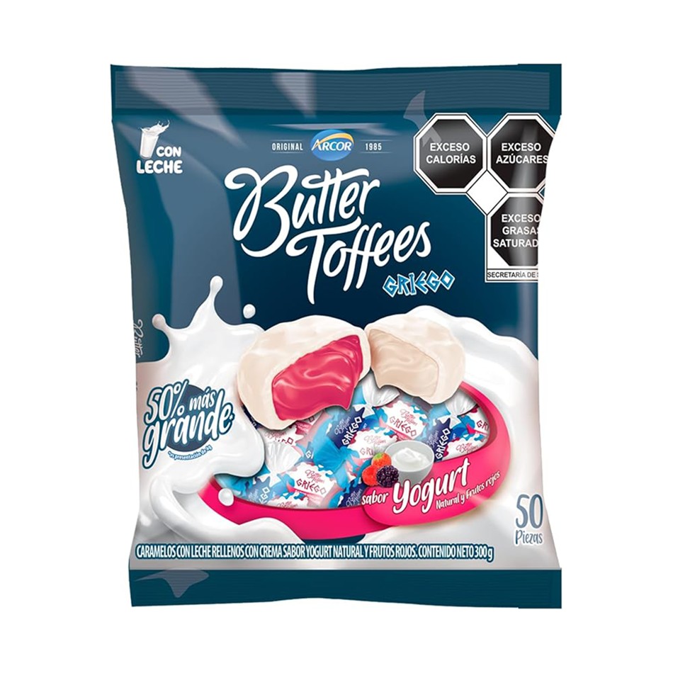 Producto - CARAMELO BUTTER TOFFEE MIX YOGURT GRIEGO 300 GR