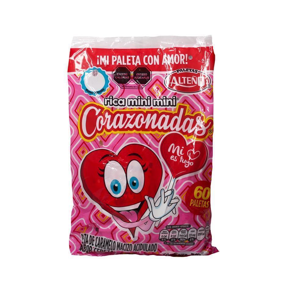 Producto - PALETA MINI CORAZONADA 60 PZS