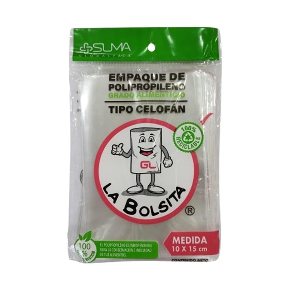 Producto - BOLSA DE CELOFAN BOLSIPACK 10X15 100 PZS