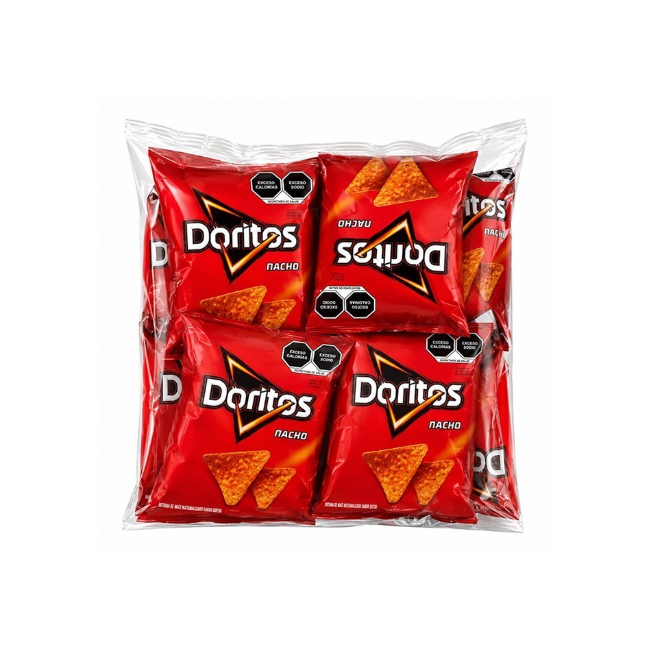 Producto - DORITOS NACHOS MINI 23 GR 10 PZS