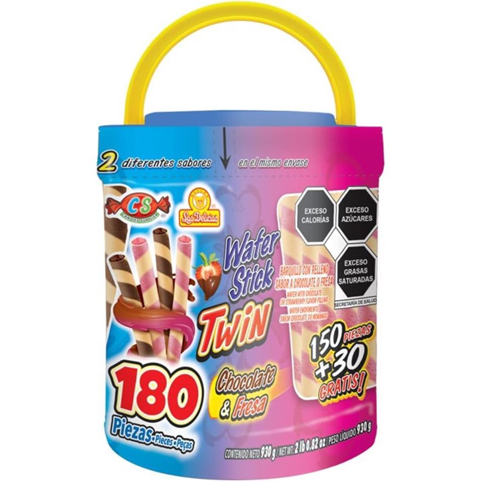 Producto - WAFER STICK CHOCO-FRESA 180 PZS