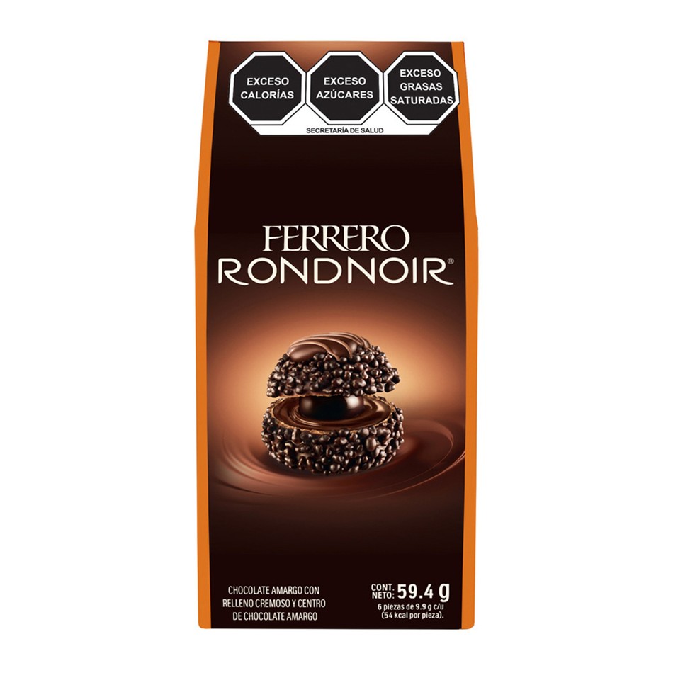 Producto - CHOCOLATE FERRERO ROCHER RONDNOIR 6 PZS